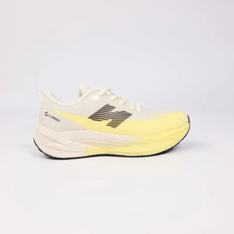 Stride – Beige & Yellow